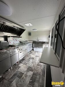 2023 8.5x14 Kitchen Food Trailer Exterior Customer Counter Ohio for Sale