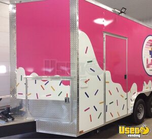 2023 8.5x16 Concession Trailer Ice Cream Trailer Air Conditioning New York for Sale