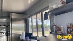 2023 8.5x16 Kitchen Food Trailer Exterior Customer Counter Texas for Sale