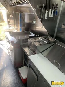 2023 8.5x16 Kitchen Food Trailer Stainless Steel Wall Covers Florida for Sale