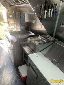 2023 8.5x16 Kitchen Food Trailer Stainless Steel Wall Covers Florida for Sale
