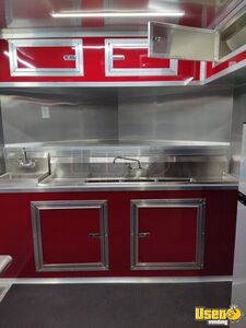 2023 8.5x18ta Kitchen Food Trailer Hot Water Heater Florida for Sale