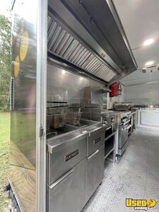 2023 8.5x18ta2 Kitchen Food Trailer Diamond Plated Aluminum Flooring Georgia for Sale