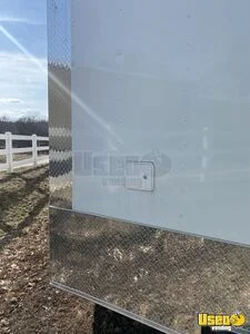 2023 8.5x18ta3 Concession Trailer Stainless Steel Wall Covers Nebraska for Sale
