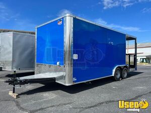2023 8.5x20 Concession Trailer Barbecue Food Trailer Exterior Customer Counter Georgia for Sale