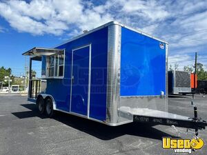 2023 8.5x20 Concession Trailer Barbecue Food Trailer Hot Water Heater Georgia for Sale