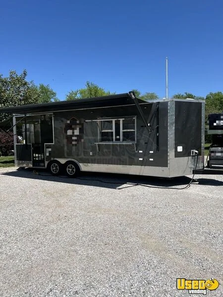 2023 8.5x24ta3 Barbecue Food Trailer Illinois for Sale
