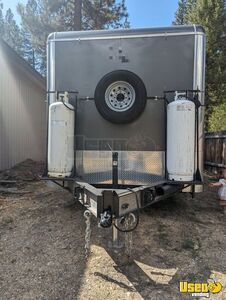 2023 8626ah7k Barbecue Food Trailer Stainless Steel Wall Covers Idaho for Sale