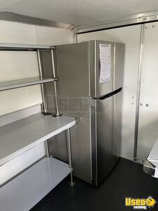 2023 Aluminum Barn Doors Concession Trailer Refrigerator Massachusetts for Sale