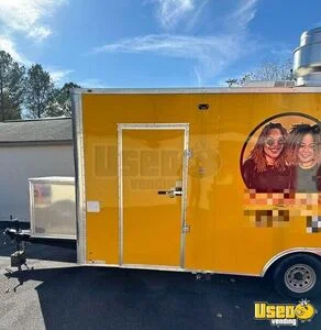 2023 Barbecue Concession Trailer Barbecue Food Trailer Concession Window North Carolina for Sale
