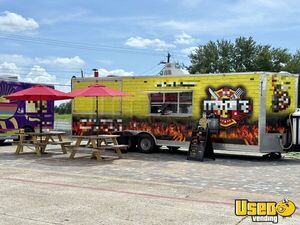 2023 Barbecue Food Trailer Concession Window Texas for Sale