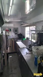 2023 Barbecue Kitchen Trailer Kitchen Food Trailer Stainless Steel Wall Covers Florida for Sale