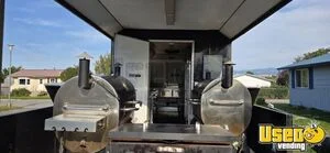 2023 Barbecue Trailer Barbecue Food Trailer Refrigerator Montana for Sale