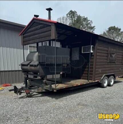 2023 Barbecue Trailer Barbecue Food Trailer Tennessee for Sale