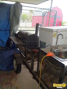 2023 Barbecue Trailer Open Bbq Smoker Trailer Spare Tire Texas for Sale
