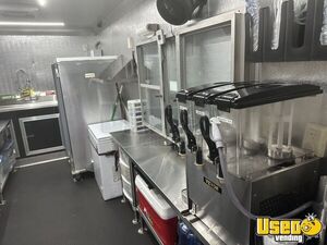 2023 Bbq Barbecue Food Trailer Diamond Plated Aluminum Flooring Florida for Sale