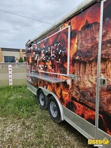 2023 Bbq Trailer Barbecue Food Trailer Concession Window Alberta for Sale