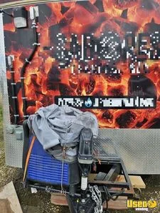 2023 Bbq Trailer Barbecue Food Trailer Exterior Lighting Alberta for Sale