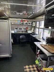 2023 Bbq Trailer Barbecue Food Trailer Stainless Steel Wall Covers Georgia for Sale