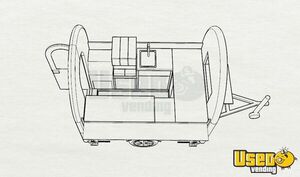 2023 Concession Trailer Beverage - Coffee Trailer Generator California for Sale
