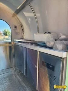 2023 Concession Trailer Beverage - Coffee Trailer Stainless Steel Wall Covers California for Sale