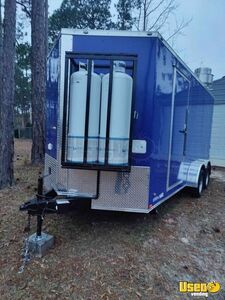 2023 Concession Trailer Concession Trailer Diamond Plated Aluminum Flooring Georgia for Sale