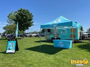 2023 Concession Trailer Concession Trailer Stainless Steel Wall Covers Illinois for Sale