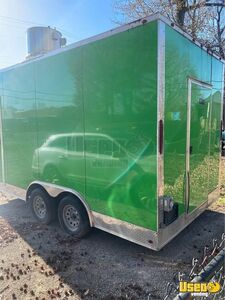 2023 Concession Trailer Concession Trailer Stainless Steel Wall Covers Kentucky for Sale