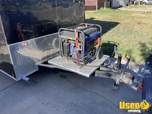 2023 Concession Trailer Kitchen Food Trailer Diamond Plated Aluminum Flooring Colorado for Sale