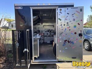 2023 Concession Trailer Kitchen Food Trailer Stainless Steel Wall Covers Colorado for Sale