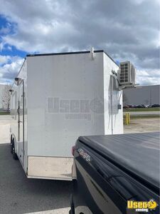 2023 Concession Trailer Kitchen Food Trailer Stainless Steel Wall Covers Kentucky for Sale