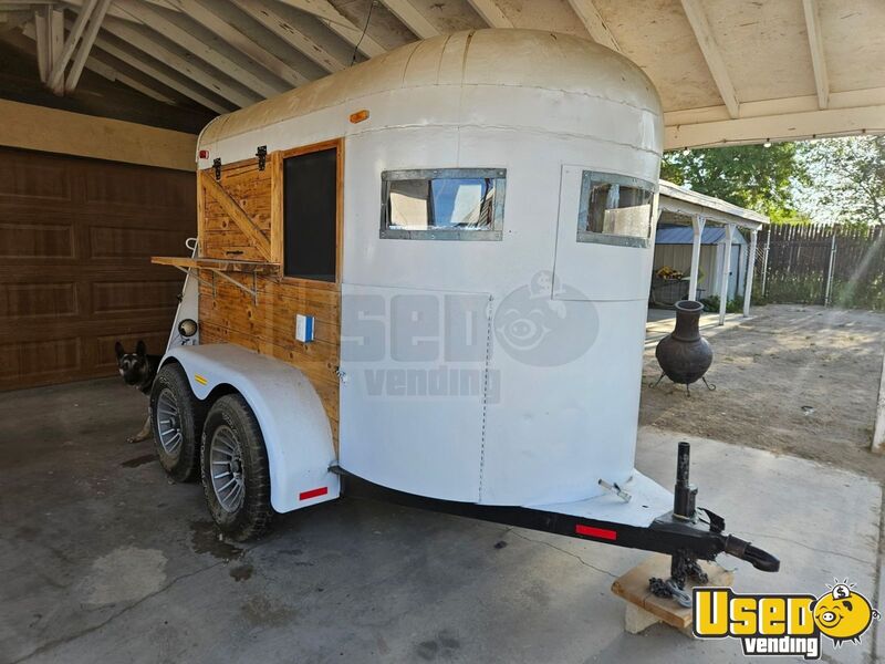 2023 Concession Trailers Beverage - Coffee Trailer Stainless Steel Wall Covers California for Sale