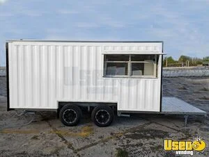 2023 Concession Trailers Kitchen Food Trailer Hand-washing Sink Florida for Sale