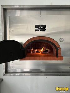2023 Concression Trailer Pizza Trailer Diamond Plated Aluminum Flooring Florida for Sale