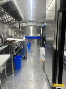 2023 Crazy Monkey Kitchen Food Trailer Diamond Plated Aluminum Flooring Texas for Sale
