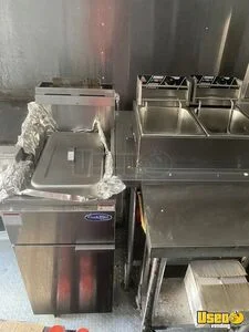 2023 Crazy Monkey Kitchen Food Trailer Prep Station Cooler Texas for Sale
