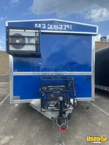 2023 Crazy Monkey Kitchen Food Trailer Stainless Steel Wall Covers Texas for Sale