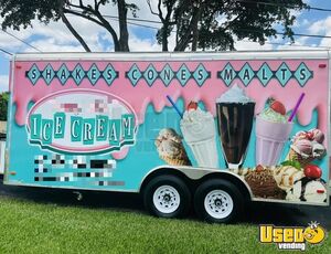 2023 Custom Ice Cream Trailer Air Conditioning Florida for Sale