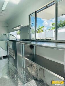 2023 Custom Ice Cream Trailer Stainless Steel Wall Covers Florida for Sale
