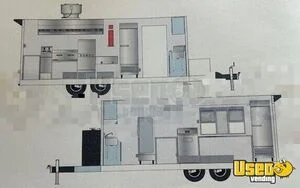 2023 Dimsouthern Kitchen Food Trailer Propane Tank Texas for Sale