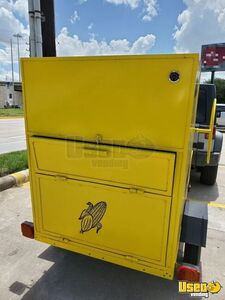 2023 Double Burner Corn Roaster Corn Roasting Trailer Fresh Water Tank Texas for Sale