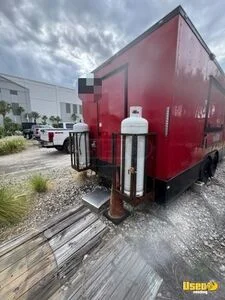 2023 Elite Kitchen Food Trailer Stainless Steel Wall Covers Florida for Sale