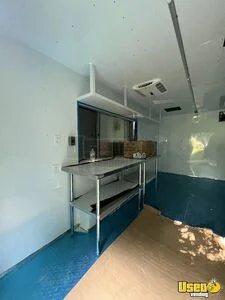 2023 Empty Food Concession Trailer Concession Trailer Diamond Plated Aluminum Flooring Texas for Sale