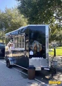 2023 Enclosed Beverage - Coffee Trailer Stainless Steel Wall Covers Tennessee for Sale