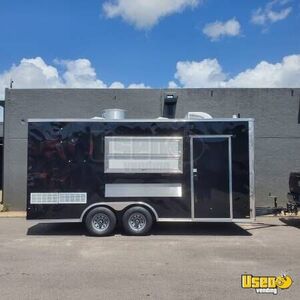 2023 Enclosed Cargo Trailer Kitchen Food Trailer Air Conditioning Texas for Sale