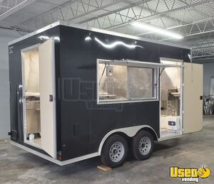 2023 Enclosed Cargo Trailer Kitchen Food Trailer Stainless Steel Wall Covers Texas for Sale
