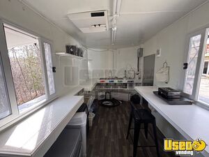 2023 Enclosed Trailer Beverage - Coffee Trailer Concession Window Michigan for Sale