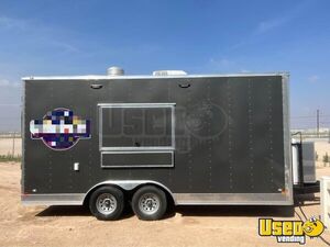2023 Enclosed Trailer Kitchen Food Trailer Air Conditioning Texas for Sale