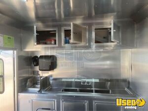 2023 Enclosed Trailer Kitchen Food Trailer Prep Station Cooler Texas for Sale