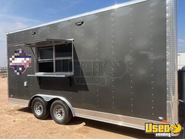 2023 Enclosed Trailer Kitchen Food Trailer Texas for Sale